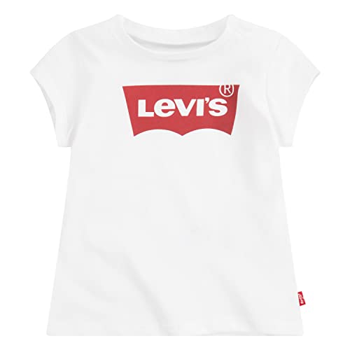 Levi's Kids Mädchen Sportswear Logo Tee 9e8568 T Shirt, Red White, 14 Jahre EU