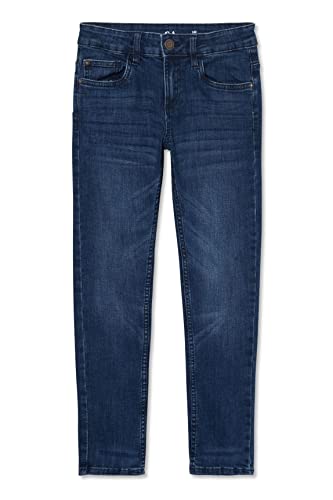 C&A Kinder Jungen 5-Pocket Jeans Daywear Slim Baumwolle|Stretch|Denim Jeans-dunkelblau 146