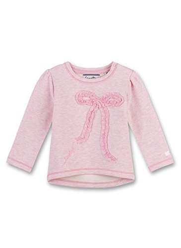 Sanetta Baby-Mädchen 906384 Sweatshirt, Rosa (Powder Rose Mel 3914), 62