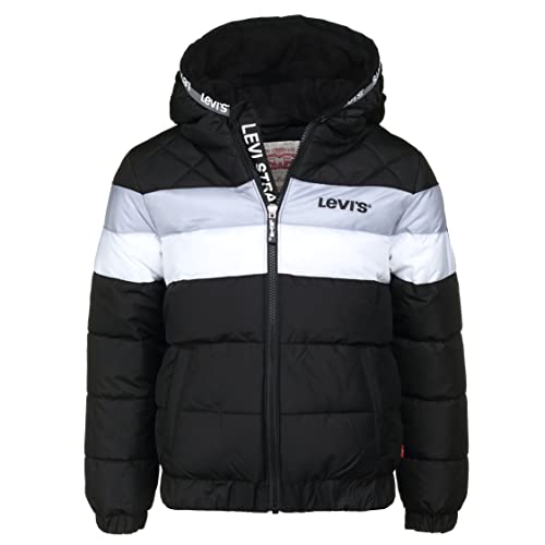 Levi's Kids Jungen LVN Colorblock Jacket Jacke, Black, 14 Jahre