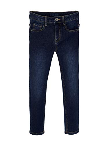 Vertbaudet Slim-Fit Jeans für Jungen, 5-Pocket Dark Blue 134