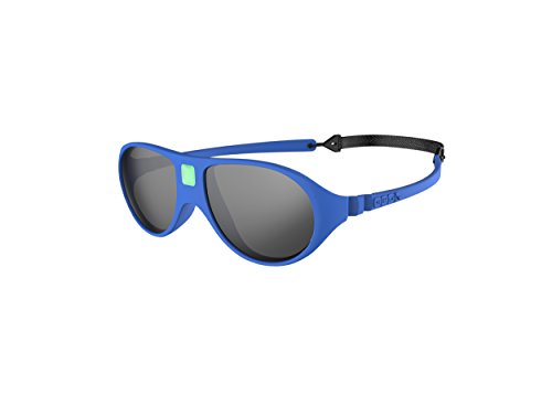 Ki ET LA – Babysonnenbrille im Stil Jokala – 100% unzerbrechlich – Königsblau – 2–4 Jahre