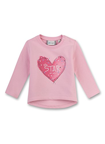 Sanetta Baby-Mädchen 114048 Sweatshirt, Rosa (Rosé 3002), 62