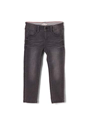 s.Oliver Jungen Skinny: Slim Leg-Jeans grey 128.SLIM