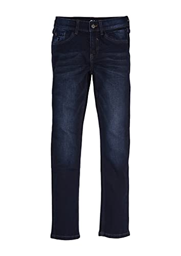 s.Oliver Jungen Regular: Jeans mit Wascheffekt dark blue 164/REG