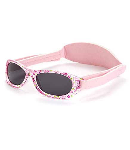 Kiddus Baby Sonnenbrille für Neugeborene, Jungen und Mädchen. Ab 0 Monate bis 2 Jahre. 100% Sonnenfilterschutz UV400 . Verstellbarer weicher Riemen. BPA-frei