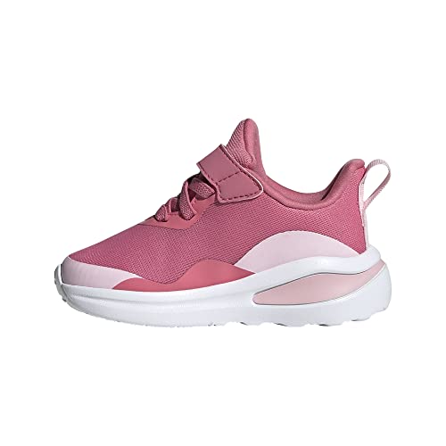 adidas Unisex Baby Fortarun EL Running Shoe, Clear Pink/Cloud White/Rose Tone, 21 EU