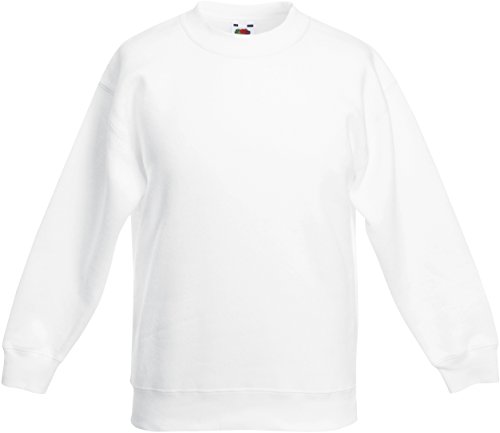 Kids Set-In Sweatshirt 152 (12-13),White