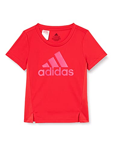 adidas Girls G Bl T T-Shirt, Rojint/Terema, 152