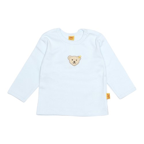 Steiff Unisex - Baby Sweatshirt 0006671, Gr. 56, Blau (3023)