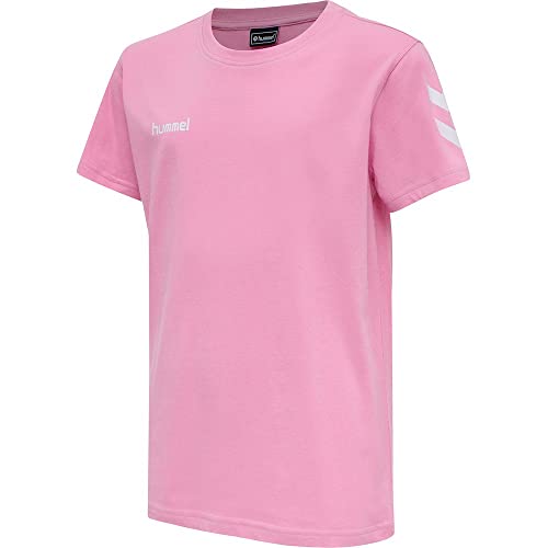 HUMMEL GO Kids Logo T-Shirt S/S, Cotton Candy, 140