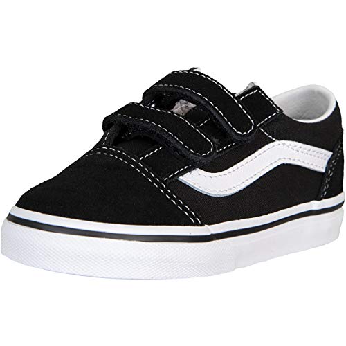 Vans Old Skool V Sneaker Kids (Black, Numeric_25)