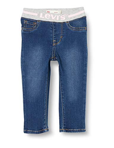 Levi's Kids Unisex Baby Lvg Pull On Skinny Jean 1ea187 Jeans,West Third/Pink,24 Monate