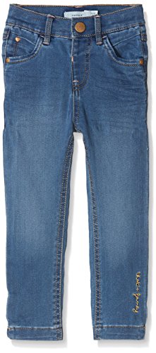 NAME IT Baby-Mädchen NMFPOLLY DNMCAMIL 1010 Pant Camp Jeans, Blau (Light Blue Denim), 98