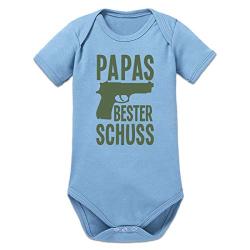 Shirtcity Papas Bester Schuss Baby Strampler by