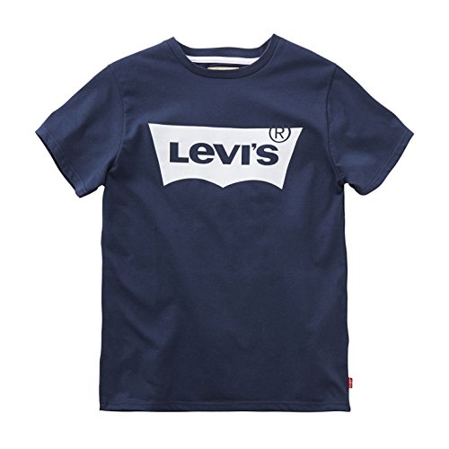 Levi's Kids Jungen Ss-Tee Nos T-Shirt, Blau (Marine 04), 86 (Herstellergröße: 2A)