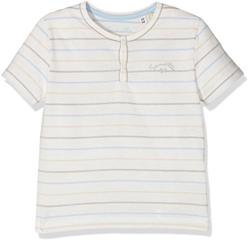 Sanetta Baby-Jungen 901620 T-Shirt, Beige (Ivory 1829), 62