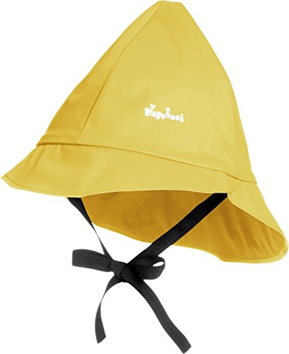 Playshoes Baby Regen-Mütze, wind- und wasserdichte Unisex-Mütze für Jungen und Mädchen mit Baumwollfutter