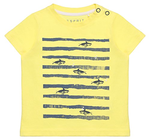 ESPRIT KIDS Baby-Jungen RL1008202 T-Shirt, Gelb (Straw 712), 62
