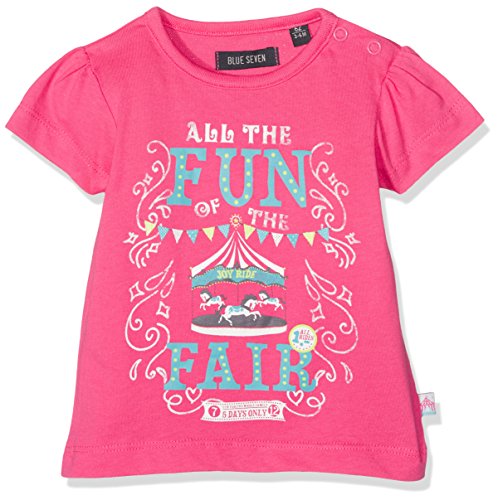 Blue Seven Baby-Mädchen Mini Md T-Shirt, Rosa (Pink Orig 424), 62