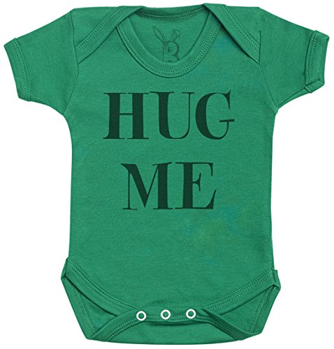 Hug Me Babygeschenk, Baby Geschenkset, Baby Jungen Body, Baby Mädchen Body - 0-3 Monate Grün