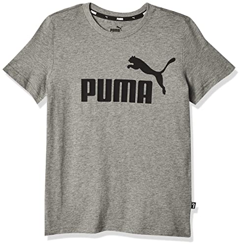 PUMA Jungen T-shirt, Medium Gray Heather, 128