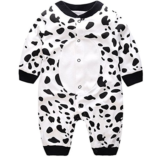 Neugeborene Strampler Baby Spielanzug Jungen Mädchen Schlafanzug Baumwolle Overalls, 0-3 Monate