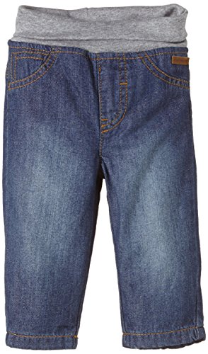 TOM TAILOR Kids Baby - Jungen Jeans Elastic Waistband Denim/408, Einfarbig, Gr. 68, Blau (Stone Blue Denim 1095)