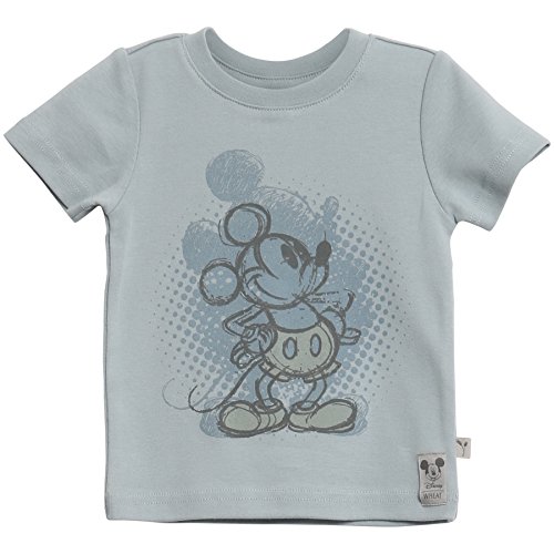 Wheat Baby-Jungen Mickey Standing T-Shirt, Blau (Sky 1527), 68 (Herstellergröße: 6m)