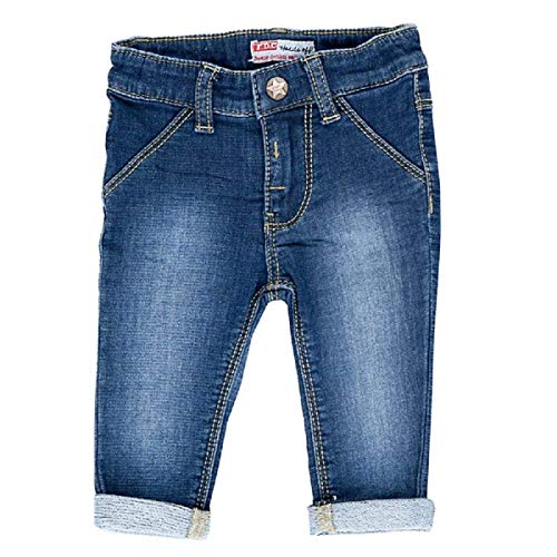 Feetje Baby-Jungen Hose Jeans Jogg.Denim 522.00519, Light Denim 950, Gr.86, Farbe:Blau (Light Denim 950), Größe:56