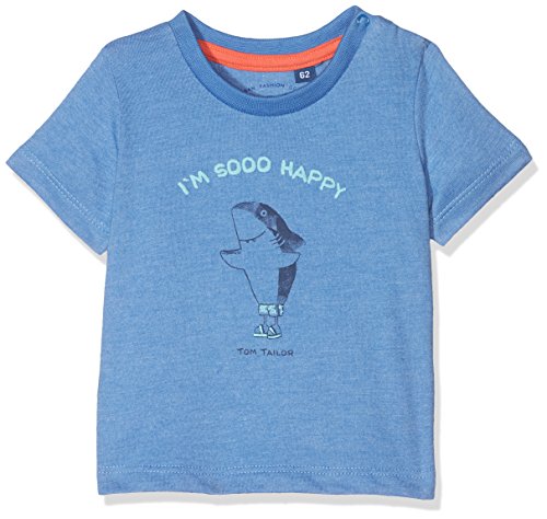 TOM TAILOR Kids Baby-Jungen 1/2 T-Shirt, Blau (Bright Cobalt|Blue 3997), 86