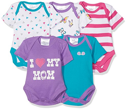 Twins Unisex Baby Body, 5er Pack