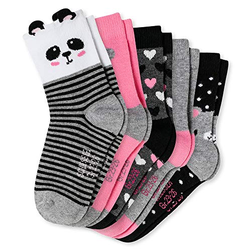 Schiesser Mädchen Kousen meisjes sokken - pak van Schiesser Str mpfe M dchen Socken 5er Pack, Sortiert 4, 31-34 EU
