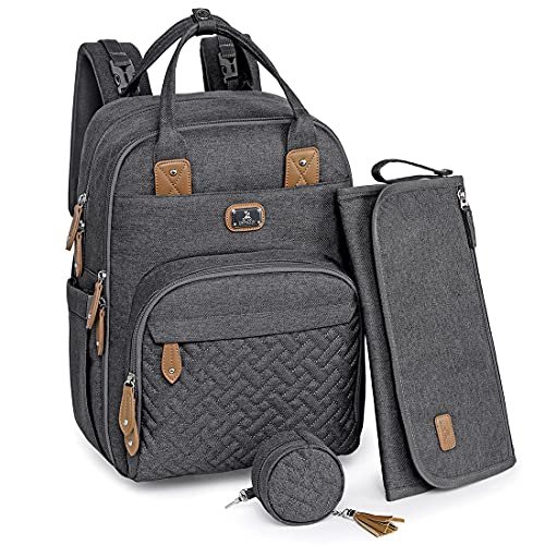 Dikaslon Wickelrucksack komplettes Set mit Wickelunterlage und Zubehör