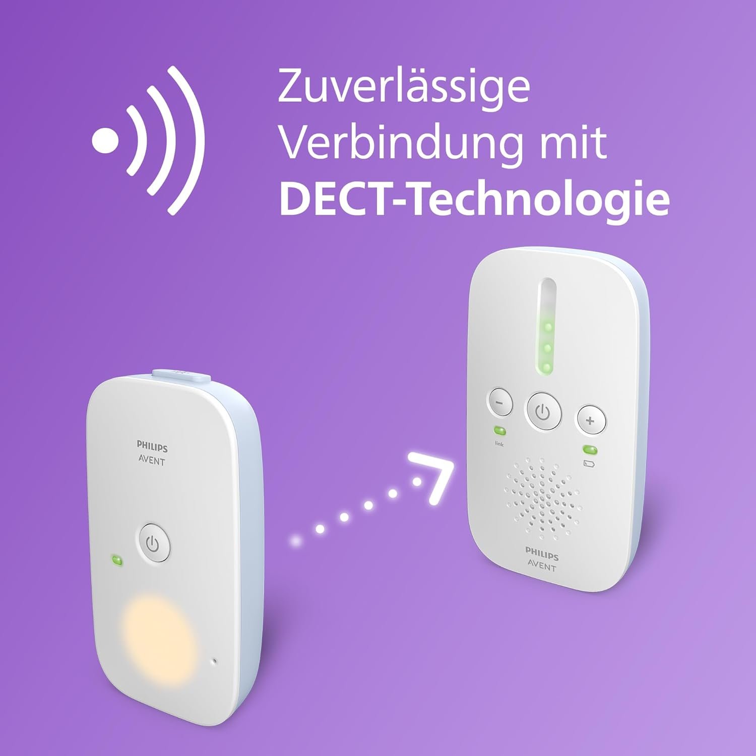 Philips Avent SCD503 Elterneinheit im Detail