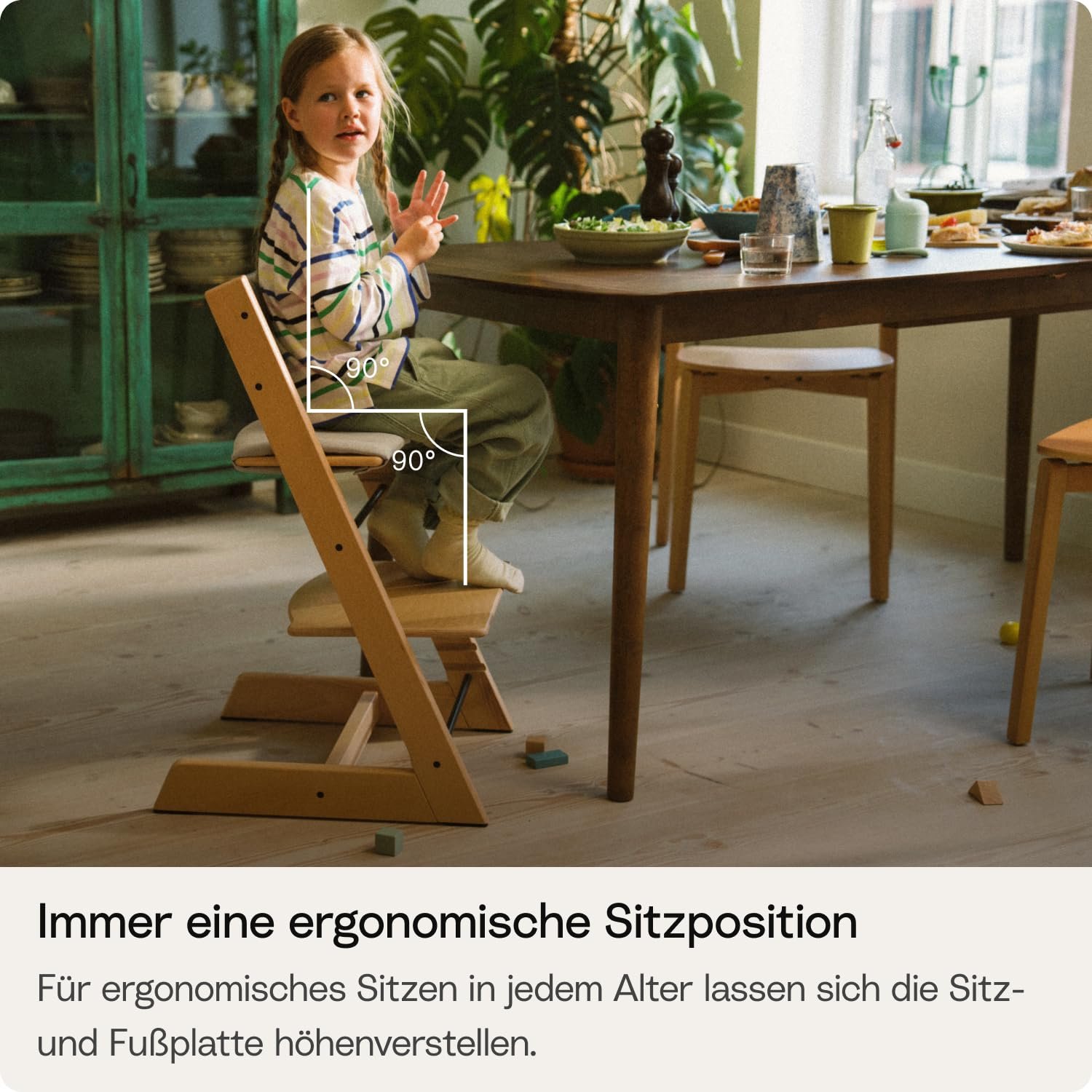 Stokke Tripp Trapp Buchenholz-Qualität im Detail